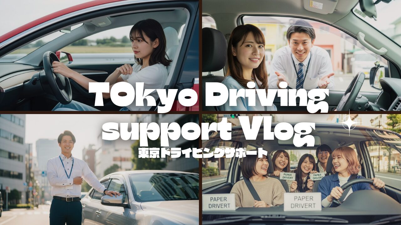 ペーパードライバー講習のリアル体験記｜口コミ多数の教習風景をVlog風に紹介｜東京ドライビングサポート