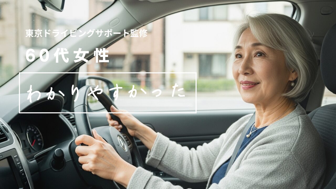 「もう一度走ってみたい」──教習所で諦めた60代女性が再びハンドルを握るまで。板橋区の出張講習インタビュー記録。
