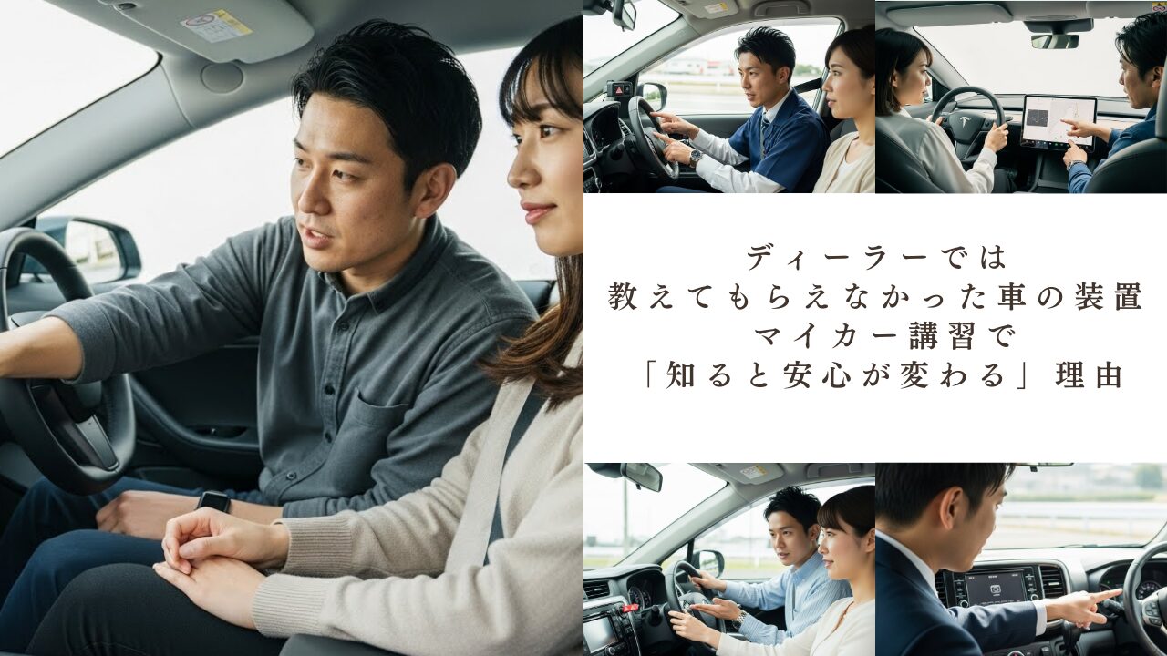 ディーラーでは教えてくれなかった装置